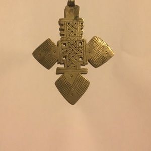 Ethiopian Coptic Cross Pendant